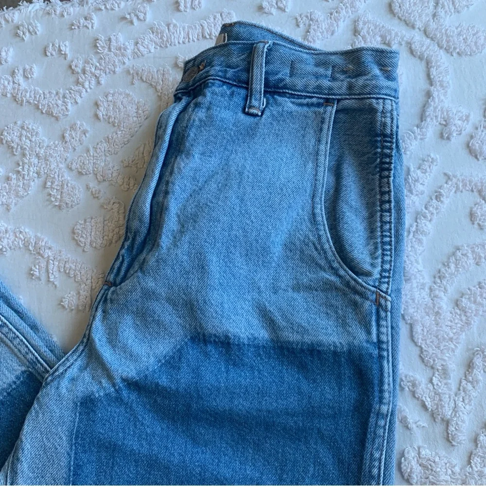 Women’s 27 MADEWELL The '90s Straight Jean Hazelfern Wash Shadow-Panel Edition